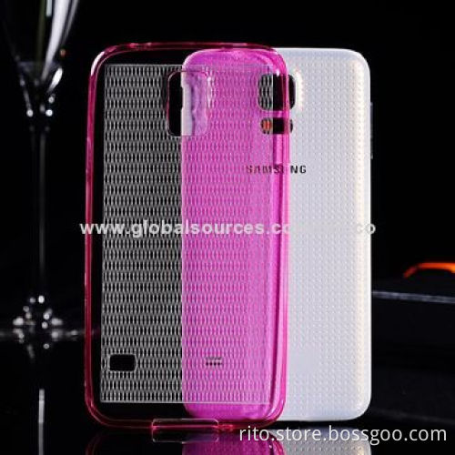 New Grid Design TPU Cellphone Case for Samsung Galaxy S5